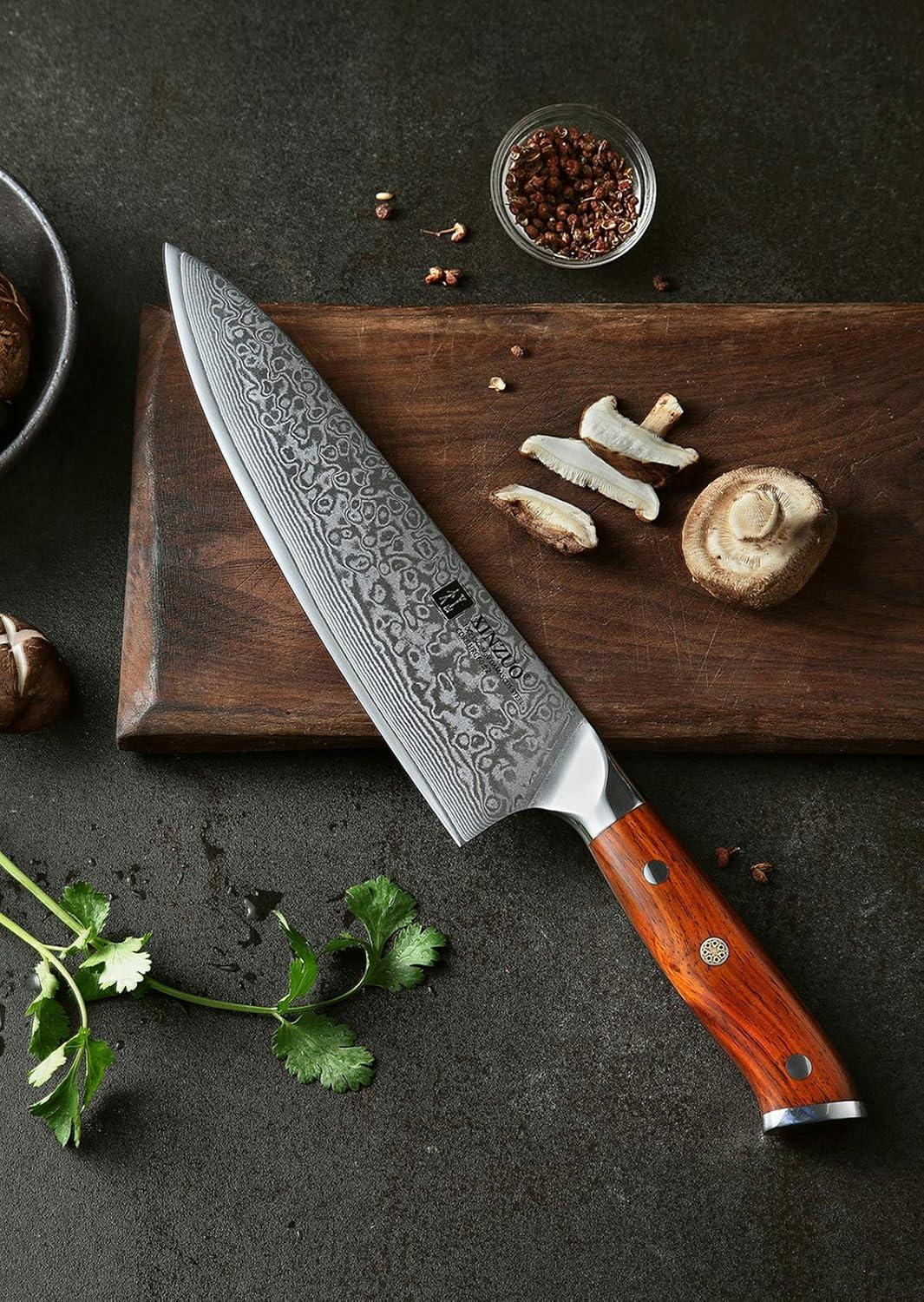 XINZUO 21cm Damaskus Chefmesser 67 Schichten Damaststahl Gyuto Küchenmesser