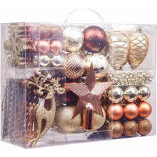 Weihnachtskugeln Set 100 TLG Kunststoff Christbaumschmuck