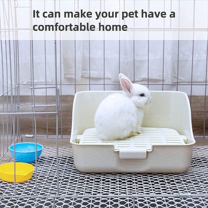 Kaninchenkäfig Katzentoilette für Frettchen Chinchilla