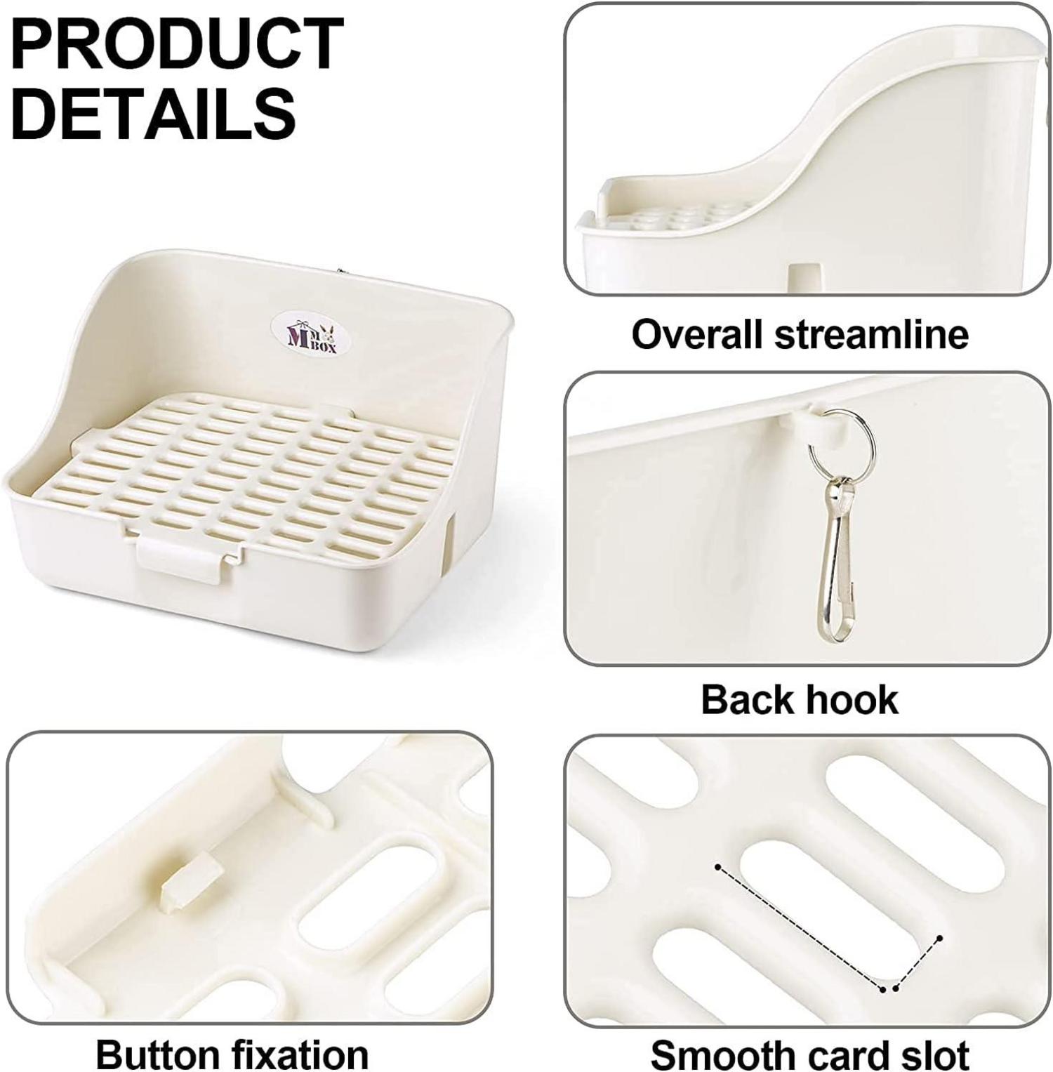 Kaninchenkäfig Töpfchentrainer Katzentoilette