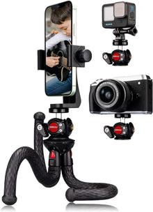 Flexibles Handy Stativ mit XL Halterung & Go Pro Adapter