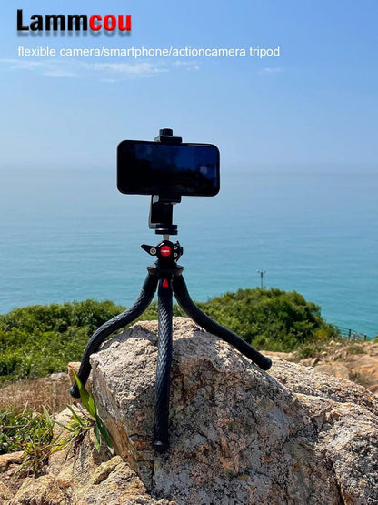 Flexibles Handy Stativ mit XL Halterung & Go Pro Adapter