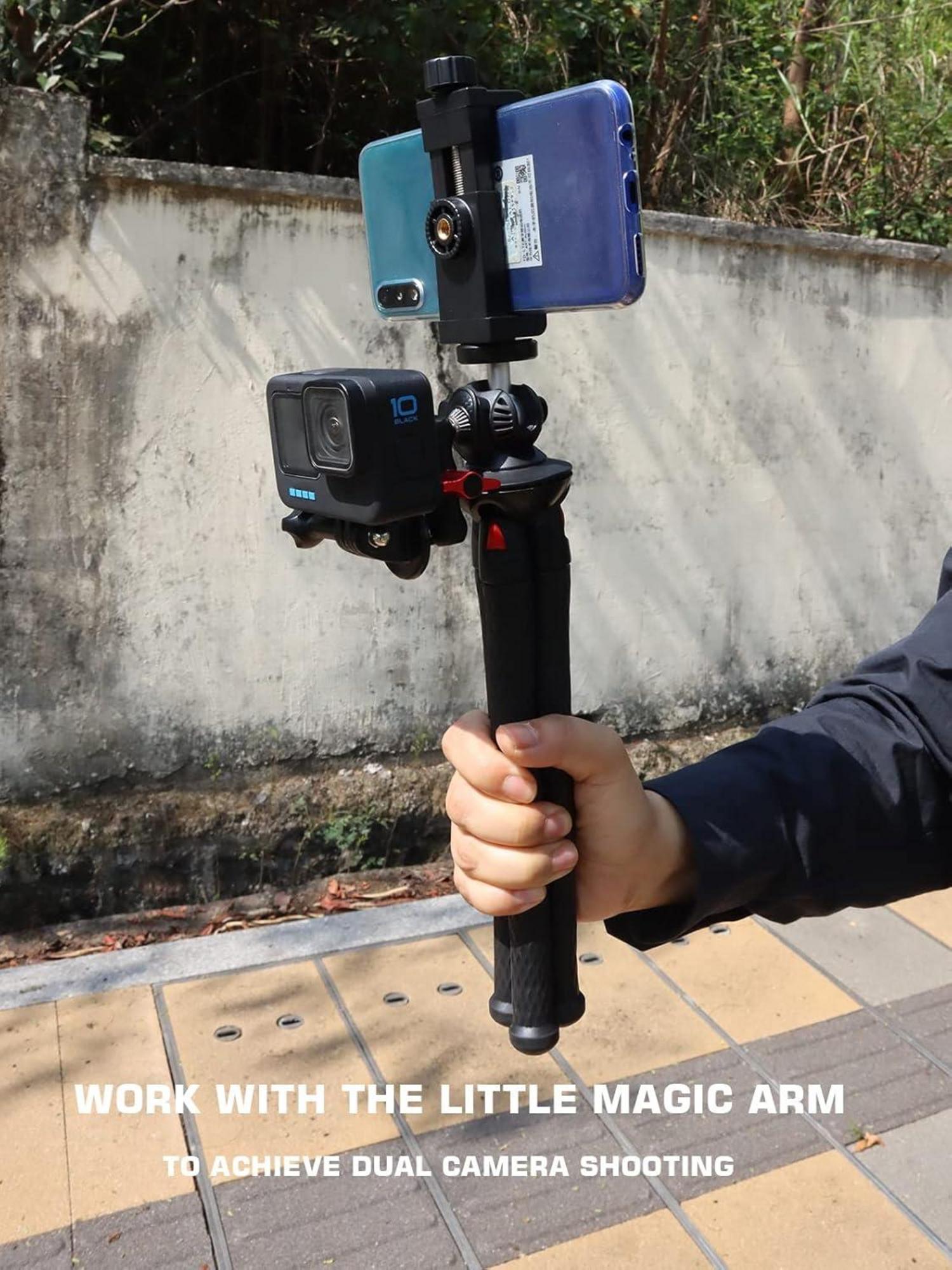 Handy Stativ Flexibel Smartphone XL Halterung Go Pro Adapter