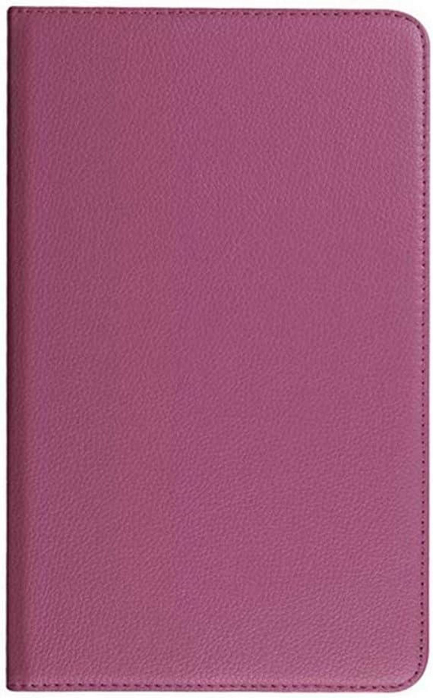 Tab A6 10.1 Hülle 360°Drehung Standfunktion lila PU Leder SM