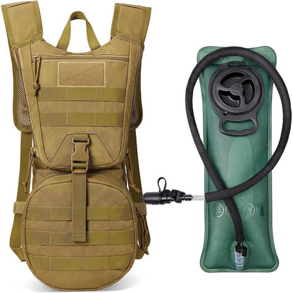 Militär Trinkrucksack mit 3L Trinkblase für Outdoor-Aktivitäten