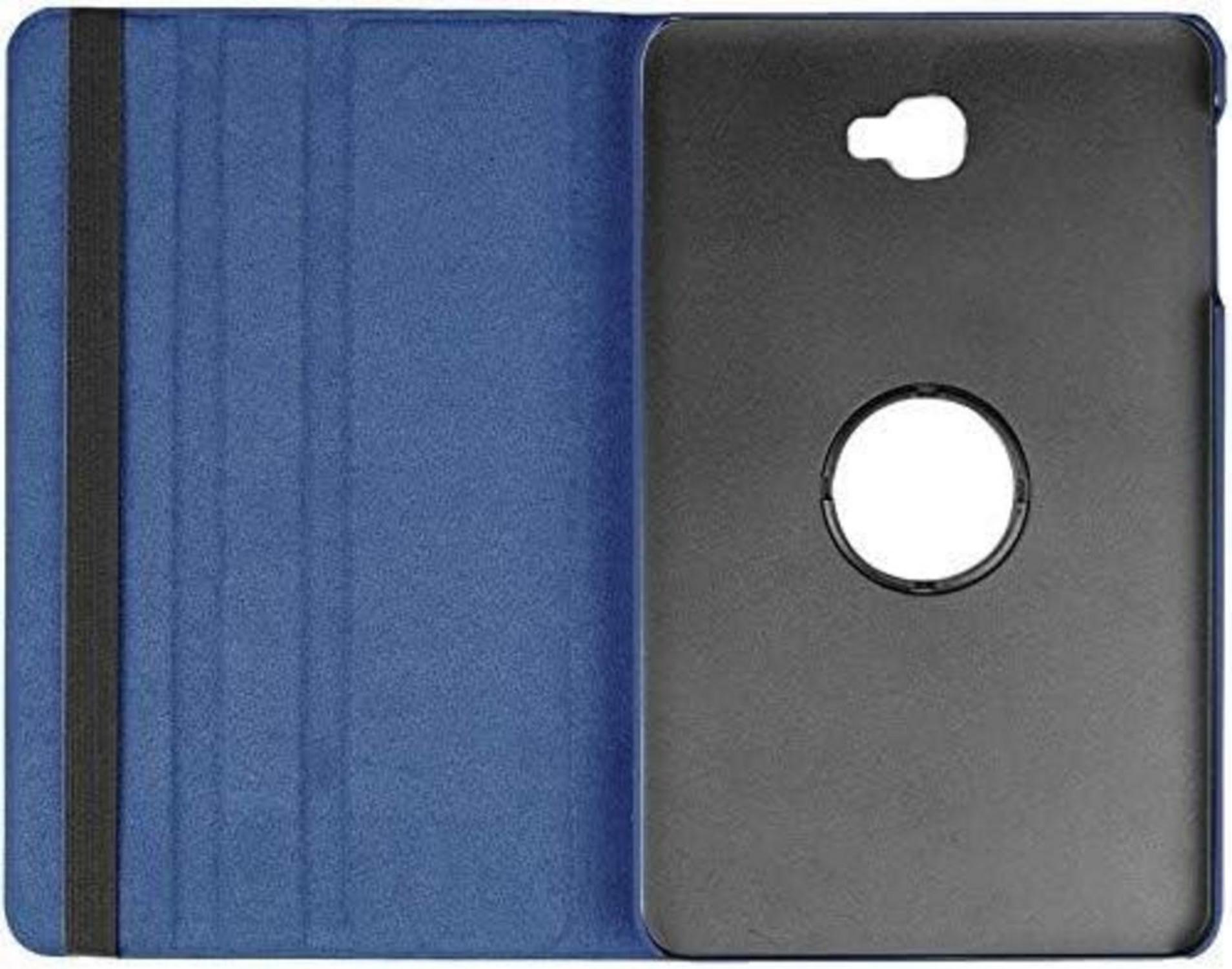 Tab A6 10.1 Schutzhülle 360° Drehung Standfunktion PU Leder SM T580/T585 Marine