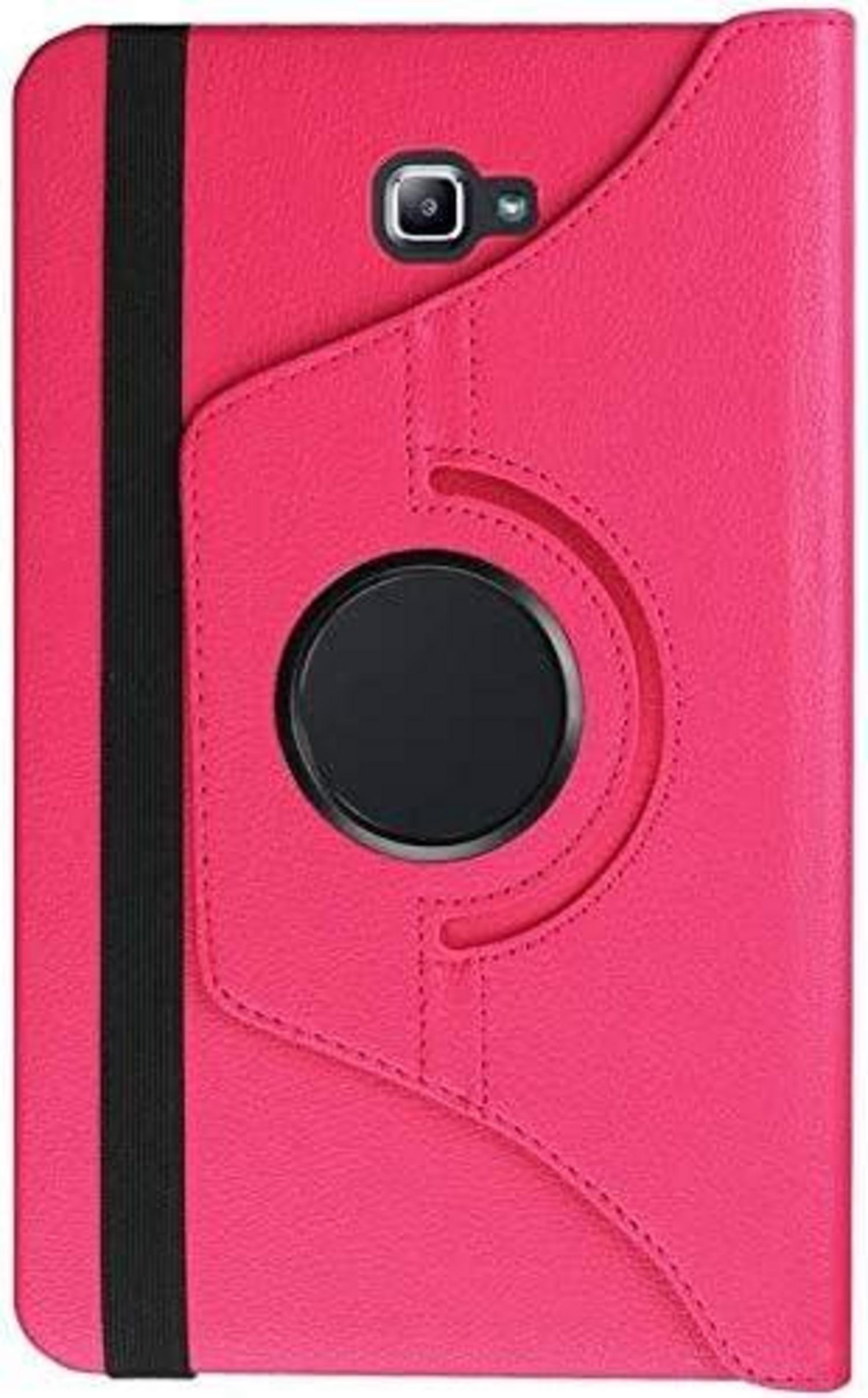Tab A6 10.1 Schutzhülle 360° Drehung Standfunktion PU Leder Cover SM T580/T585