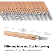 Schnitzwerkzeug 12er Set Holz Schnitzmesser Schnitzmesser