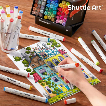 Shuttle Art Alkohol Marker Set 50 Stifte, Nr.0