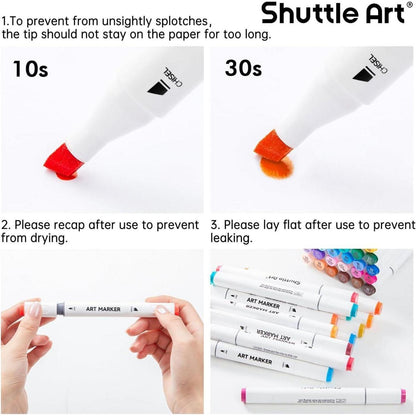 Shuttle Art Alkohol Marker Set 50 Stifte, Nr.0