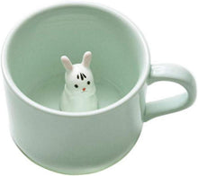 Keramik-Becher 3D Tier-Morgen-Schale bestes Geschenk Morgengetränk