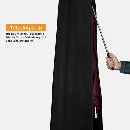 Dokon Ampelschirm Schutzhülle bis 400cm Ø Winterfest