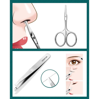 Professionelles Nagelknipser Set aus Edelstahl mit