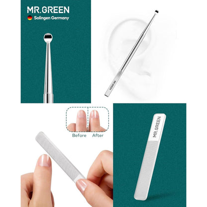 Professionelles Nagelknipser Set aus Edelstahl mit