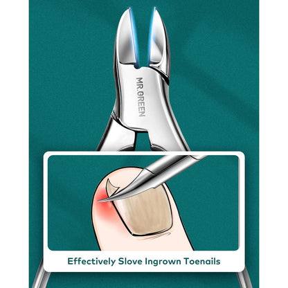 Professionelles Nagelknipser Set aus Edelstahl mit