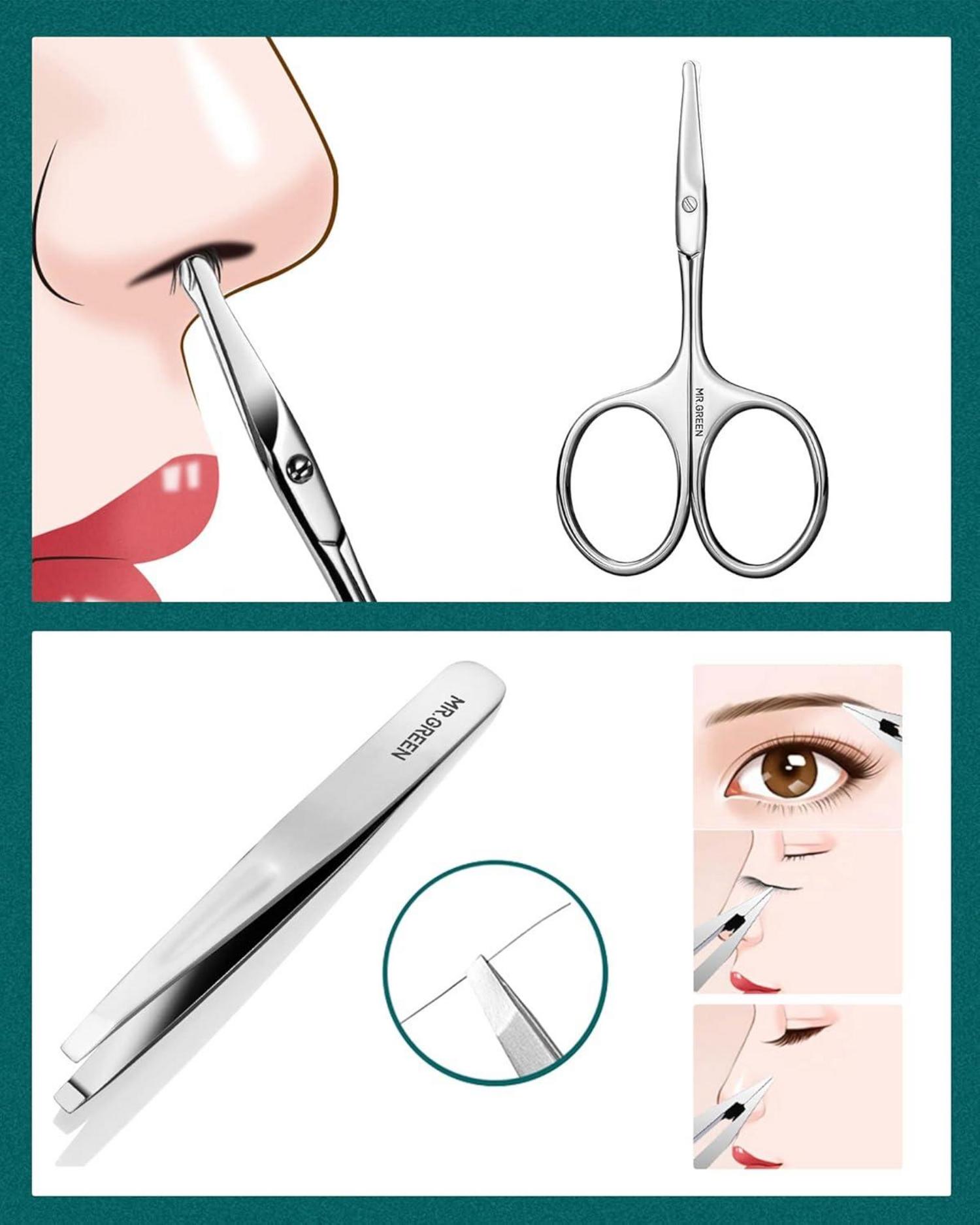 Nagelknipser Geschenkset Edelstahl Professionelle Nagel Cutter
