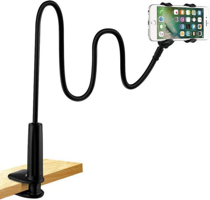 Handy Halter für Bett, Schwanenhals Verstellbare Lange Arm Halterung