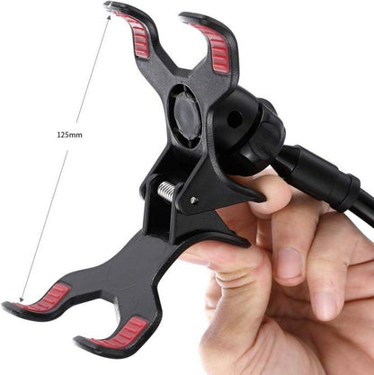 LONZOTH Handy Halter für Bett - Flexibler Schwanenhals Ständer für iPhone Samsung 4-6,5 Zoll