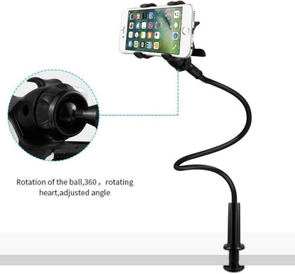 Handy Halter für Bett Schwanenhals Flexible Lang Arm Verstellbar für