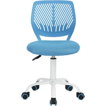 Homy Casa Verstellbarer Ergonomischer Bürostuhl Blau