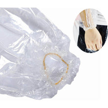 Einweg Regenponcho Transparent 5 Stück Kapuze Regencape
