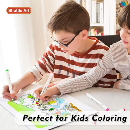 88 Bunte Alkohol Marker Set mit Blender, doppelseitig
