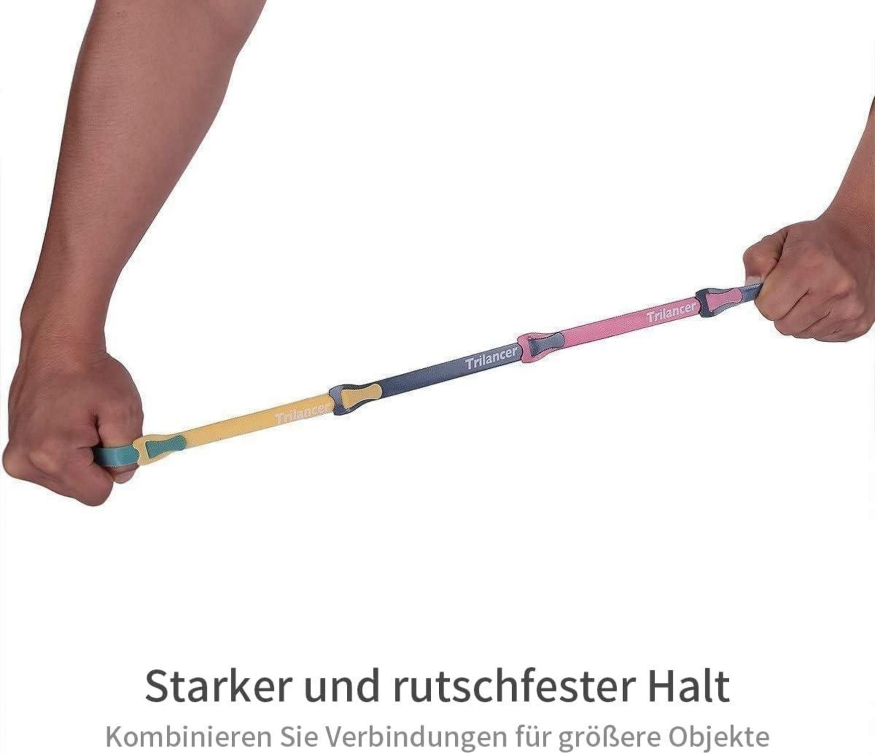 Klettbinder 20CM 50 Stück Trilancer Kabelbinder Kabelklett