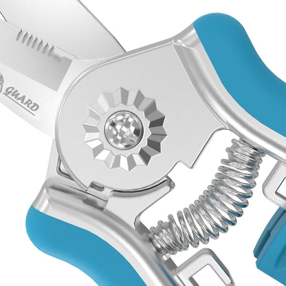 *Gartenschere 16,5 cm Micro-Tip Edelstahl Blau für