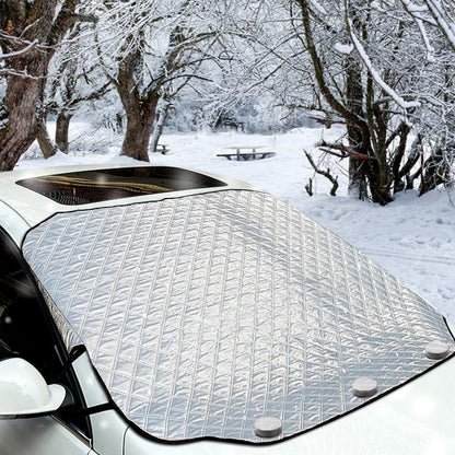 Windschutzscheibenabdeckung Auto Winter Sonnenblende 147x116cm