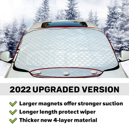Windschutzscheibe Auto Winter Magnet Sonnenblende 147cm*116cm Schutz