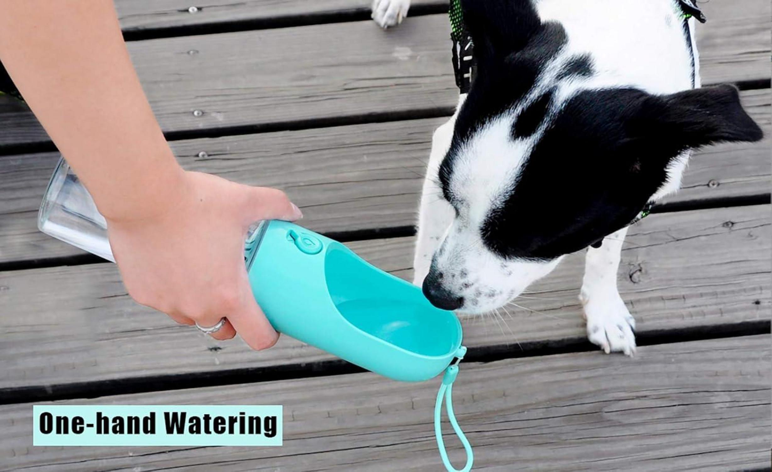 PETKIT P008 EVERSWEET Hundetrinkflasche 400ml Blau für unterwegs
