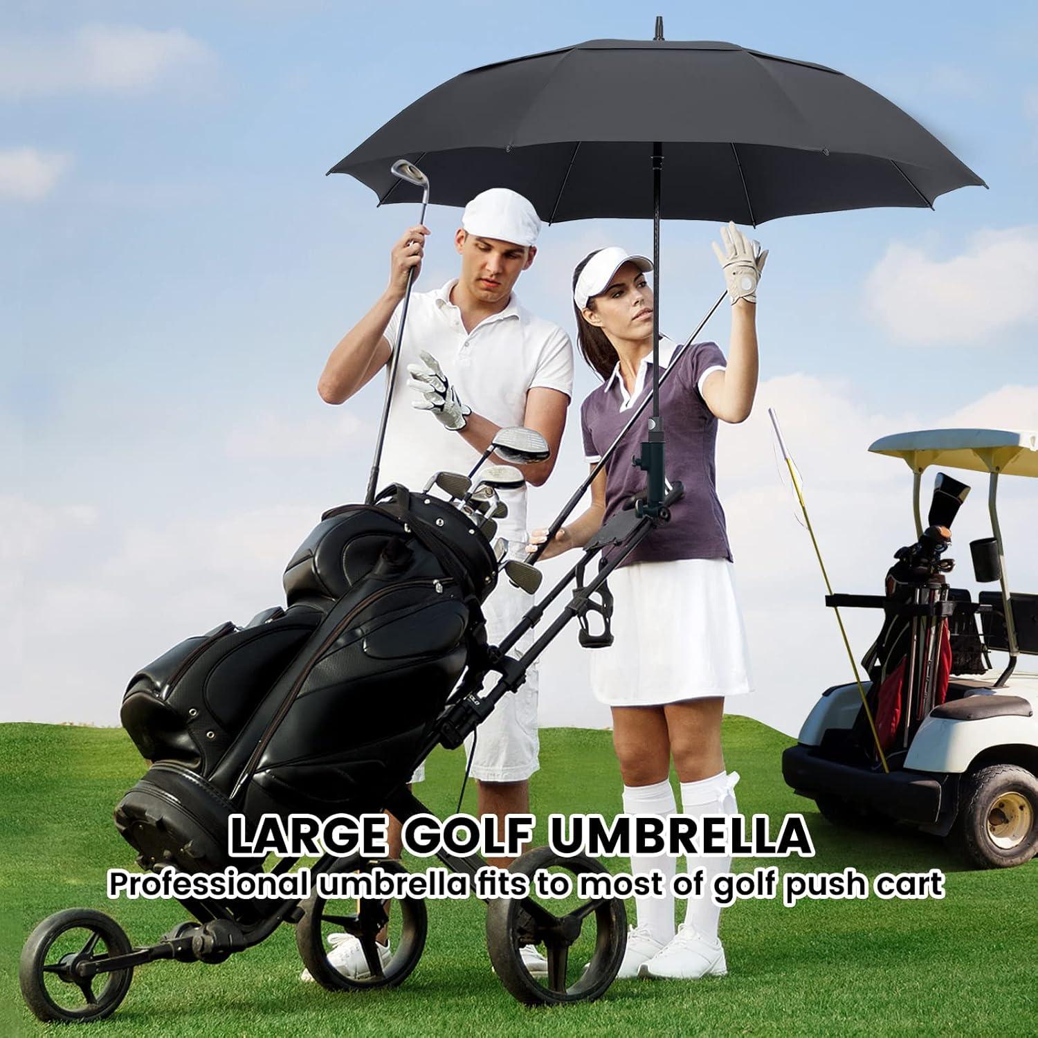 Regenschirm Sturmfest XXL Golf Umbrella Auf-Zu-Automatik Herren Damen