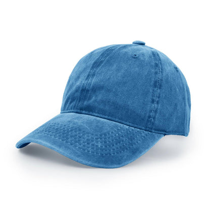 Verstellbare Baumwoll Baseballmütze Blau – Outdoor Sonnenhut
