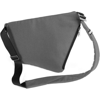Lixada Diebstahlsichere Crossbody Schultertasche Grau