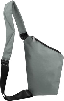 Lixada Diebstahlsichere Crossbody Schultertasche Grau