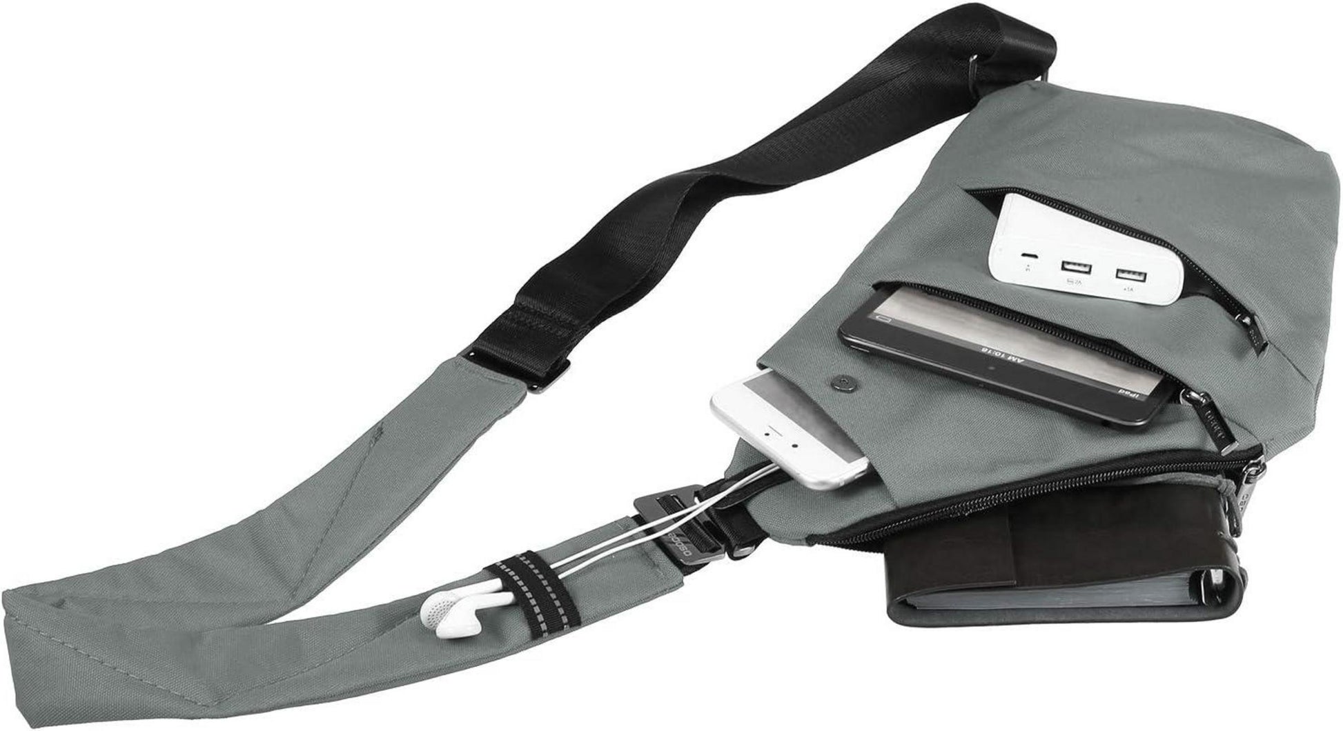 Anti-Diebstahl Schultertasche Brusttasche Crossbody Sling