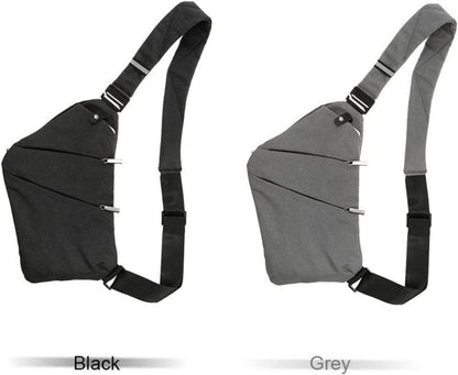 Lixada Anti-Diebstahl Schultertasche für Männer und Frauen