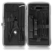 Professionelles Maniküre Set aus Edelstahl in Luxus-Etui