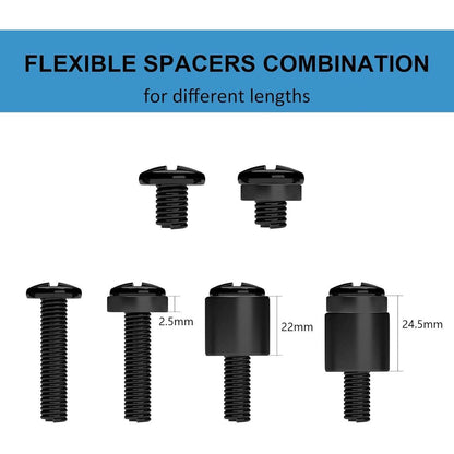 VESA TV Schrauben Set für Fernseher bis 80 Zoll 100 Teile