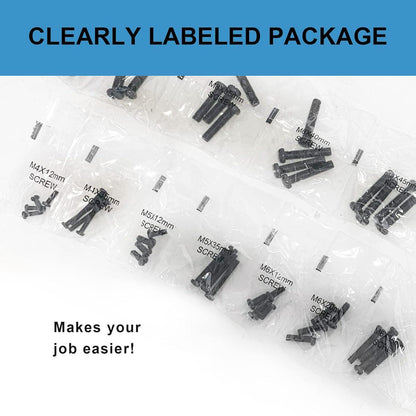 VESA TV Schrauben Set für Fernseher bis 80 Zoll 100 Teile