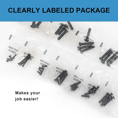 VESA Schrauben Set 100-teilig für TV Wandhalterung bis 80 Zoll