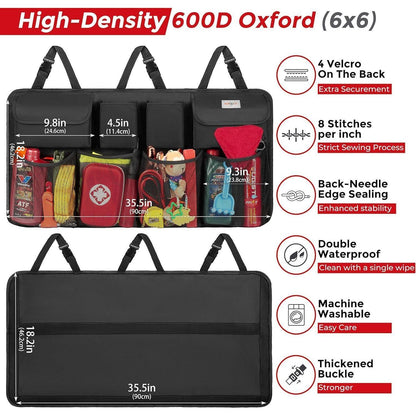 SURDOCA Kofferraum Organizer Auto 3rd Gen doppelte Kapazität