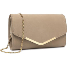 Miss Lulu Clutch Damen Abendtasche Elegante Kettentasche