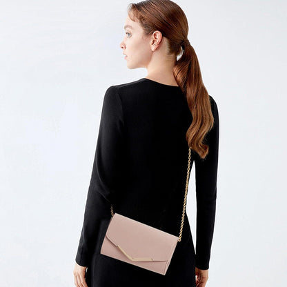 Damen Clutch Handtasche Abendtasche elegant rosa klein magnetisch