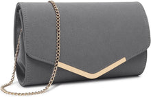 Elegante Damen Abendtasche mit Kettentasche und Magnetverschluss