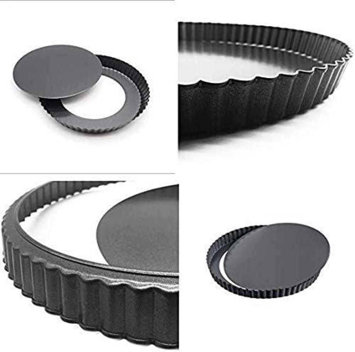 Quicheform Tarteform 28cm Kohlenstoffstahl Antihaft Hebeboden