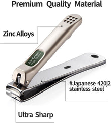 Japanischer 420j2 Edelstahl Nagelknipser mit