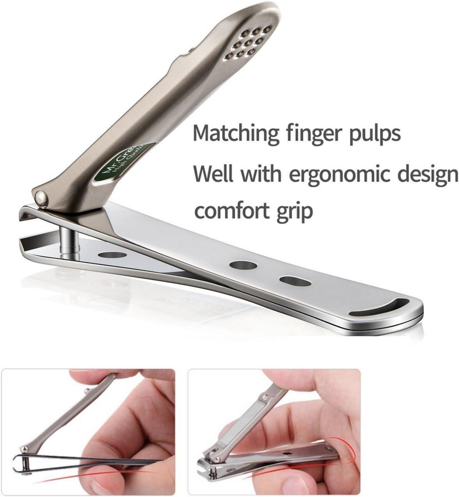 Nagelknipser Fischschuppen Nagelfeile Japanischer 420j2 Edelstahl Clipper Große Größe
