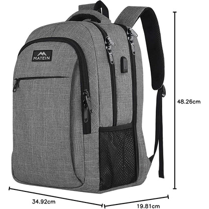 Reise Laptop Rucksack 15.6 Zoll USB Ladeanschluss