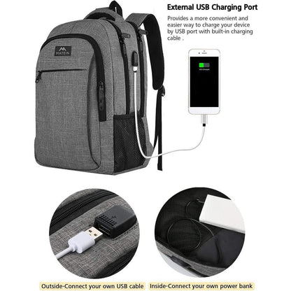Reise Laptop Rucksack 15.6 Zoll USB Ladeanschluss